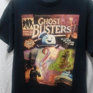 Mens Ghostbusters tshirt size large